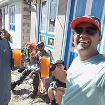 Sea buckthorn refreshment at Langtang
